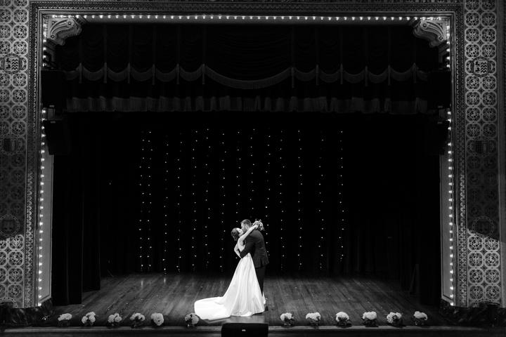 theatre wedding - The Knot